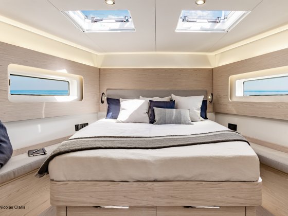 segelyacht white bird innen